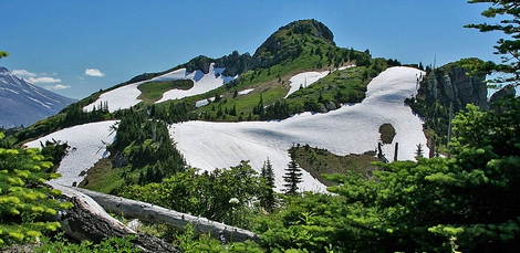 Mt Margaret in the Mt St Helens National Volcanic Area