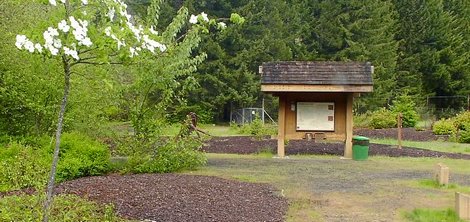 Whistle Punk trailhead in the Gifford Pinchot National Forest