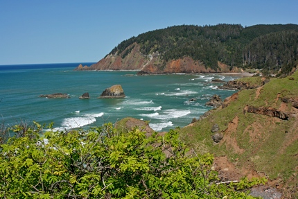 Looking north toward Indian Beach