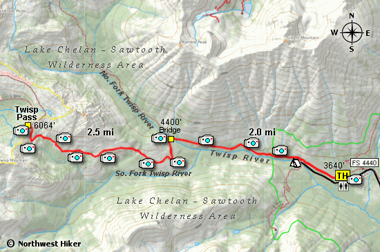 Twisp Pass Hike