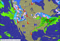 USA 12 Hour Weather Forecast